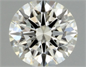 Diamante Natural 0.51 quilates, Redondo , Color K, claridad VVS2 y certificado GIA