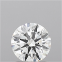 Lab Grown Diamond 1.23 Carats, Round with Ideal Cut, D Color, VS1 Clarity and Certified by IGI