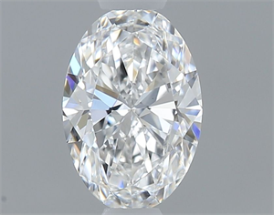 Picture of Natural Diamond 0.50 Carats, Oval with  Cut, E Color, VS1 Clarity and Certified by GIA