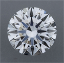 Lab Grown Diamond 1.00 Carats, Round with Ideal Cut, D Color, VS1 Clarity and Certified by IGI