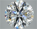 Natural Diamond 4.70 Carats, Round with Excellent Cut, G Color, VS1 Clarity and Certified by GIA