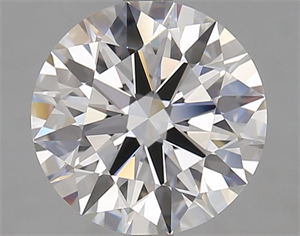 Picture of Lab Grown Diamond 3.01 Carats, Round with Excellent Cut, D Color, VVS1 Clarity and Certified by GIA