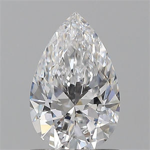 Picture of Natural Diamond 0.80 Carats, Pear with  Cut, D Color, VS2 Clarity and Certified by GIA