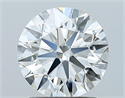 Diamante Natural 1.71 quilates, Redondo , Color H, claridad SI1 y certificado GIA