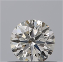 Natural Diamond 0.41 Carats, Round with Excellent Cut, G Color, VVS2 Clarity and Certified by IGI