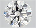 Natural Diamond 2.70 Carats, Round with Excellent Cut, E Color, VS1 Clarity and Certified by GIA