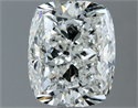 Diamante Natural 1.51 quilates, Del cojín , Color I, claridad SI2 y certificado GIA