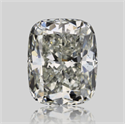 Natural Diamond 0.70 Carats, Cushion with  Cut, J Color, VVS2 Clarity and Certified by GIA