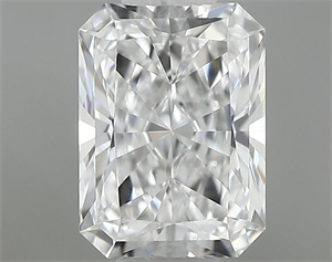 Foto Diamante Natural 0.40 quilates, Radiante , Color D, claridad VVS2 y certificado GIA de