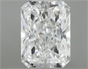 Diamante Natural 0.40 quilates, Radiante , Color D, claridad VVS2 y certificado GIA