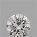 Diamante Natural 0.42 quilates, Redondo , Color G, claridad IF y certificado GIA