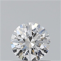 Diamante Natural 0.45 quilates, Redondo , Color E, claridad SI1 y certificado GIA