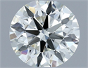 Diamante Natural 0.50 quilates, Redondo , Color I, claridad VVS2 y certificado IGI