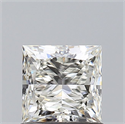 Natural Diamond 0.90 Carats, Princess with  Cut, I Color, VS2 Clarity and Certified by GIA