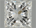 Natural Diamond 0.68 Carats, Princess with  Cut, I Color, VVS1 Clarity and Certified by GIA