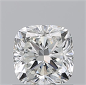 Natural Diamond 1.01 Carats, Cushion with  Cut, H Color, VS2 Clarity and Certified by GIA