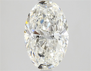 Picture of Natural Diamond 1.50 Carats, Oval with  Cut, H Color, SI1 Clarity and Certified by GIA