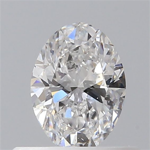 Picture of Natural Diamond 0.40 Carats, Oval with  Cut, E Color, SI1 Clarity and Certified by GIA