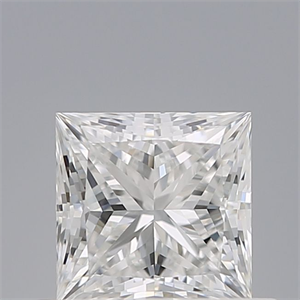 Picture of Natural Diamond 0.70 Carats, Princess with  Cut, E Color, VS2 Clarity and Certified by GIA