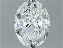 Diamante Natural 1.30 quilates, Ovalado , Color H, claridad SI2 y certificado GIA