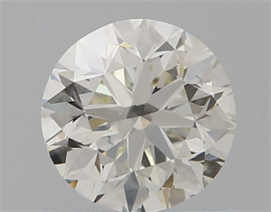 Picture of Natural Diamond 0.70 Carats, Round with Very Good Cut, H Color, VVS2 Clarity and Certified by IGI