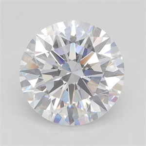 Picture of Lab Grown Diamond 3.01 Carats, Round with Excellent Cut, D Color, VS1 Clarity and Certified by GIA