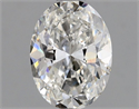 Diamante Natural 0.70 quilates, Ovalado , Color F, claridad VS2 y certificado GIA