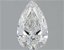 Diamante Natural 1.20 quilates, De pera , Color F, claridad VS1 y certificado IGI