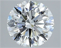 Natural Diamond 2.00 Carats, Round with Excellent Cut, F Color, VVS1 Clarity and Certified by GIA