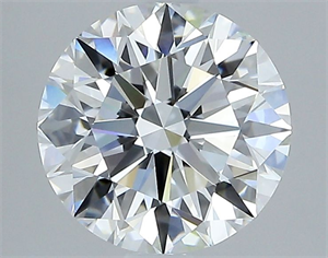 Picture of Natural Diamond 2.00 Carats, Round with Excellent Cut, F Color, VVS1 Clarity and Certified by GIA
