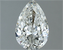 Diamante Natural 0.80 quilates, De pera , Color J, claridad SI2 y certificado GIA