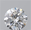 Diamante Natural 0.61 quilates, Redondo , Color E, claridad VVS1 y certificado GIA