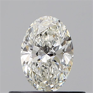 Picture of Natural Diamond 0.40 Carats, Oval with  Cut, H Color, VVS1 Clarity and Certified by GIA