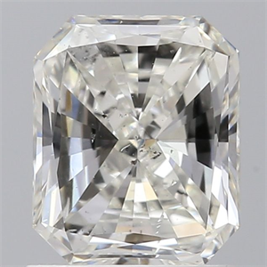 Foto Diamante Natural 1.00 quilates, Radiante , Color H, claridad SI1 y certificado GIA de