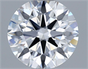 Del inventario de diamantes de laboratorio, 1.02 quilates, Redondo , Color D, claridad VVS2 y certificado IGI