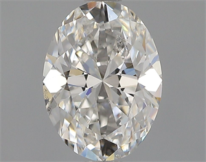 Picture of Natural Diamond 0.71 Carats, Oval with  Cut, F Color, SI1 Clarity and Certified by GIA