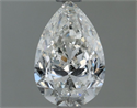 Diamante Natural 0.90 quilates, De pera , Color I, claridad I1 y certificado GIA