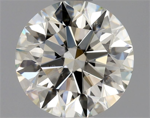 Picture of Natural Diamond 0.80 Carats, Round with Excellent Cut, L Color, SI2 Clarity and Certified by GIA