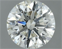 Natural Diamond 0.60 Carats, Round with Excellent Cut, M Color, VS2 Clarity and Certified by GIA