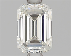 Picture of Natural Diamond 1.05 Carats, Emerald with  Cut, G Color, VVS2 Clarity and Certified by HRD