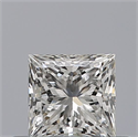 Natural Diamond 0.41 Carats, Princess with  Cut, G Color, VVS1 Clarity and Certified by GIA