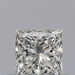 Picture of Natural Diamond 0.41 Carats, Princess with  Cut, G Color, VVS1 Clarity and Certified by GIA