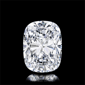 Picture of Natural Diamond 5.05 Carats, Cushion with  Cut, D Color, IF Clarity and Certified by GIA