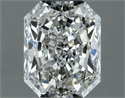 Natural Diamond 1.01 Carats, Radiant with  Cut, I Color, SI1 Clarity and Certified by GIA