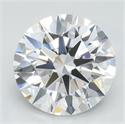 Del inventario de diamantes de laboratorio, 2.59 quilates, Redondo , Color D, claridad FL y certificado GIA
