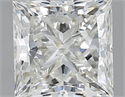 Natural Diamond 2.01 Carats, Princess with  Cut, G Color, VS2 Clarity and Certified by IGI