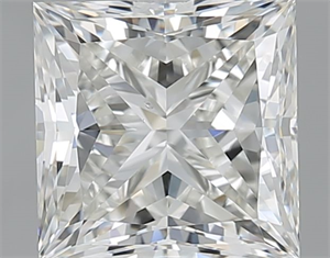 Picture of Natural Diamond 2.01 Carats, Princess with  Cut, G Color, VS2 Clarity and Certified by IGI
