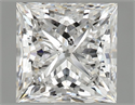 Natural Diamond 2.03 Carats, Princess with  Cut, F Color, SI2 Clarity and Certified by GIA