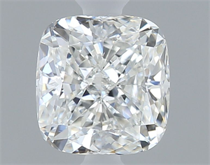 Foto Diamante Natural 0.50 quilates, Del cojín , Color G, claridad SI1 y certificado GIA de