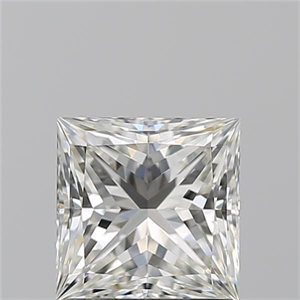 Foto Diamante Natural 1.50 quilates, Princesa , Color I, claridad VS1 y certificado GIA de